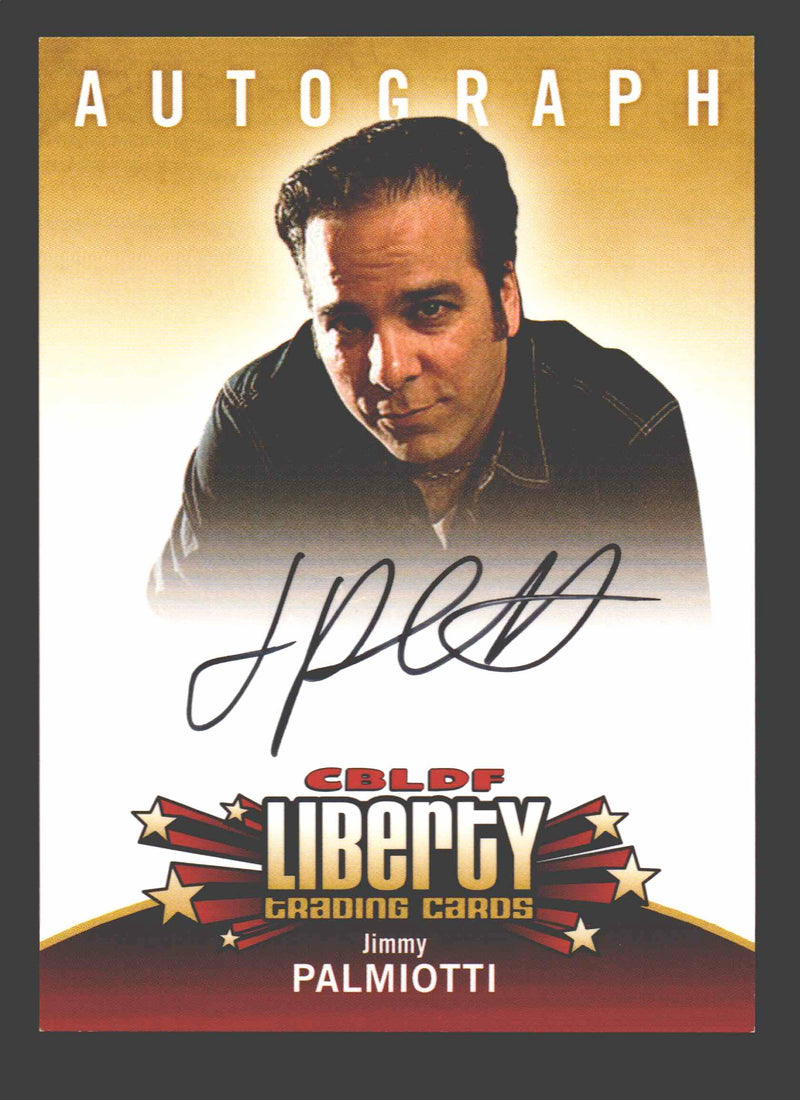 2011 Cryptozoic CBLDF Liberty Artist Jimmy Palmiotti Autograph Card - TvMovieCards.com