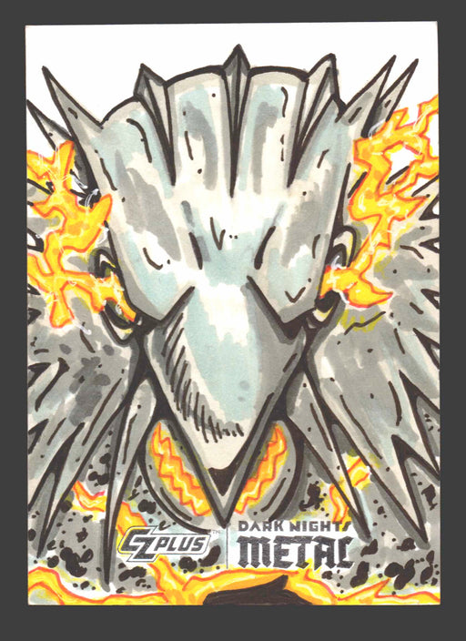 2024 CZX Dark Nights Metal Artist Sketch Trading Card by Bobby Blakey - TvMovieCards.com