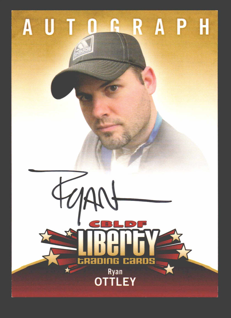 2011 Cryptozoic CBLDF Liberty Artist Ryan Ottley Autograph Card - TvMovieCards.com