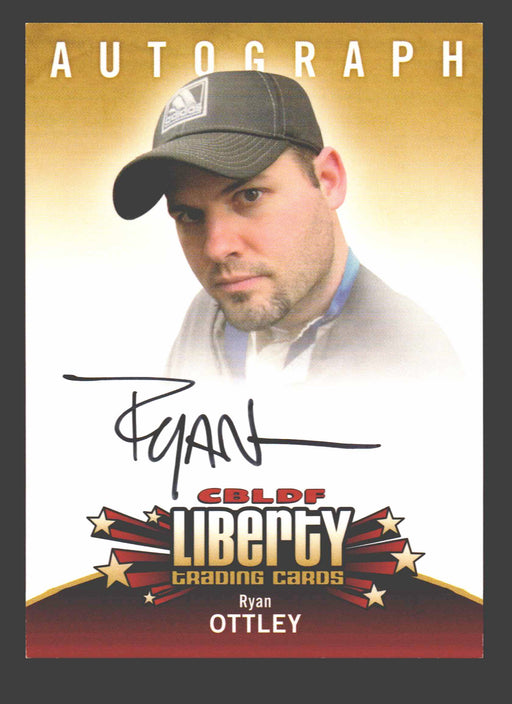 2011 Cryptozoic CBLDF Liberty Artist Ryan Ottley Autograph Card - TvMovieCards.com