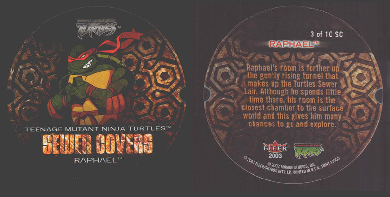 2003 Teenage Mutant Ninja Turles TMNT 1/2 Fleer Insert Chase You Pick Single Cards