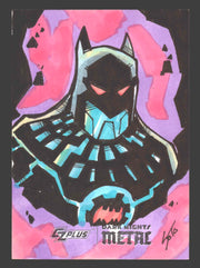 2024 CZX Dark Nights Metal Artist Sketch Trading Card by Omar Soto - TvMovieCards.com