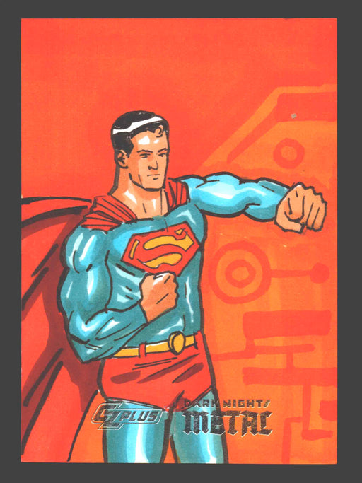 2024 CZX Dark Nights Metal Artist Sketch Trading Card by J.P. Vilchis Superman - TvMovieCards.com