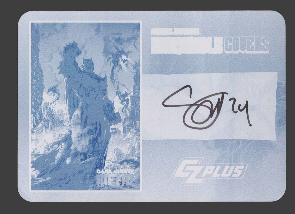 2024 CZX Dark Nights Metal Printing Plate Autograph Card Scott Williams TF-SS