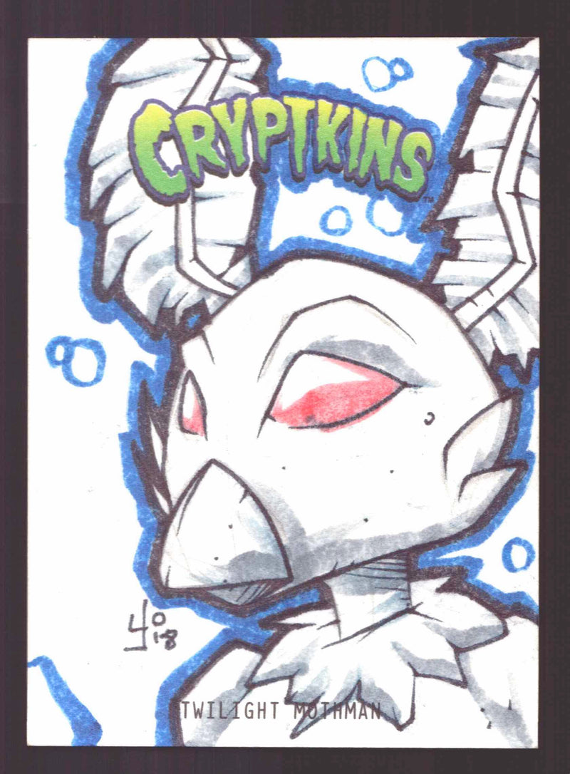 2018 Crypt kins Sketch Trading Card by Yonami Convention Exclusive Cryptozoic - TvMovieCards.com