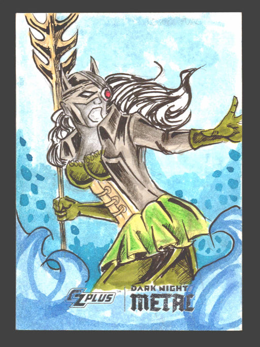 2024 CZX Dark Nights Metal Artist Sketch Trading Card - TvMovieCards.com