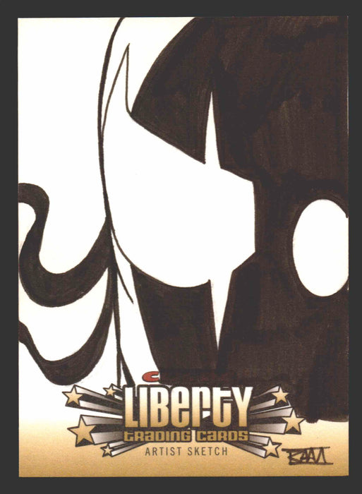 2011 CBLDF Comic Book Legal Defense Fund Liberty Artist Sketch Trading Card   - TvMovieCards.com