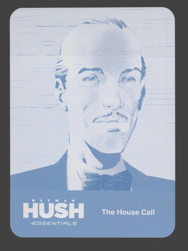 2025 Batman Hush Essentials Cyan Printing Plate Card #15 The House Call