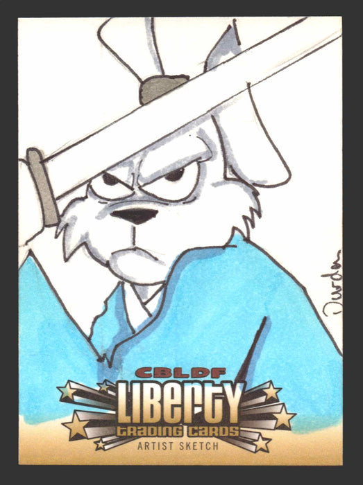2011 Cryptozoic CBLDF Liberty Artist Sketch Trading Card by Jason Durden - TvMovieCards.com