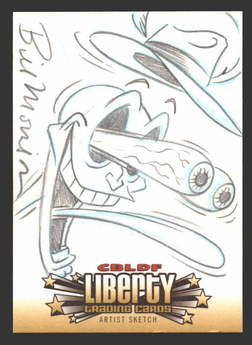 2011 CBLDF Liberty Artist Sketch Trading Card The Mask by Bill Morrison Simpsons   - TvMovieCards.com