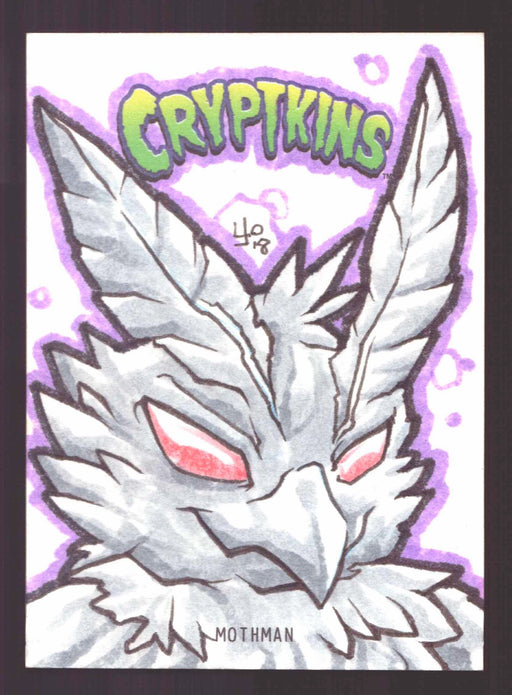 2018 Cryptkins Sketch Trading Card by Yonami Convention Exclusive Cryptozoic - TvMovieCards.com