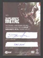 2024 CZX Dark Nights Metal Artist Sketch Trading Card - TvMovieCards.com