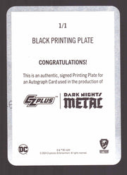 2024 CZX Dark Nights Metal Printing Plate Autograph Card Scott Synder TC-SS - TvMovieCards.com