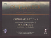 Outlander Season 5 Richard Rankin as Roger Wakefield RR2 Autograph Card - TvMovieCards.com