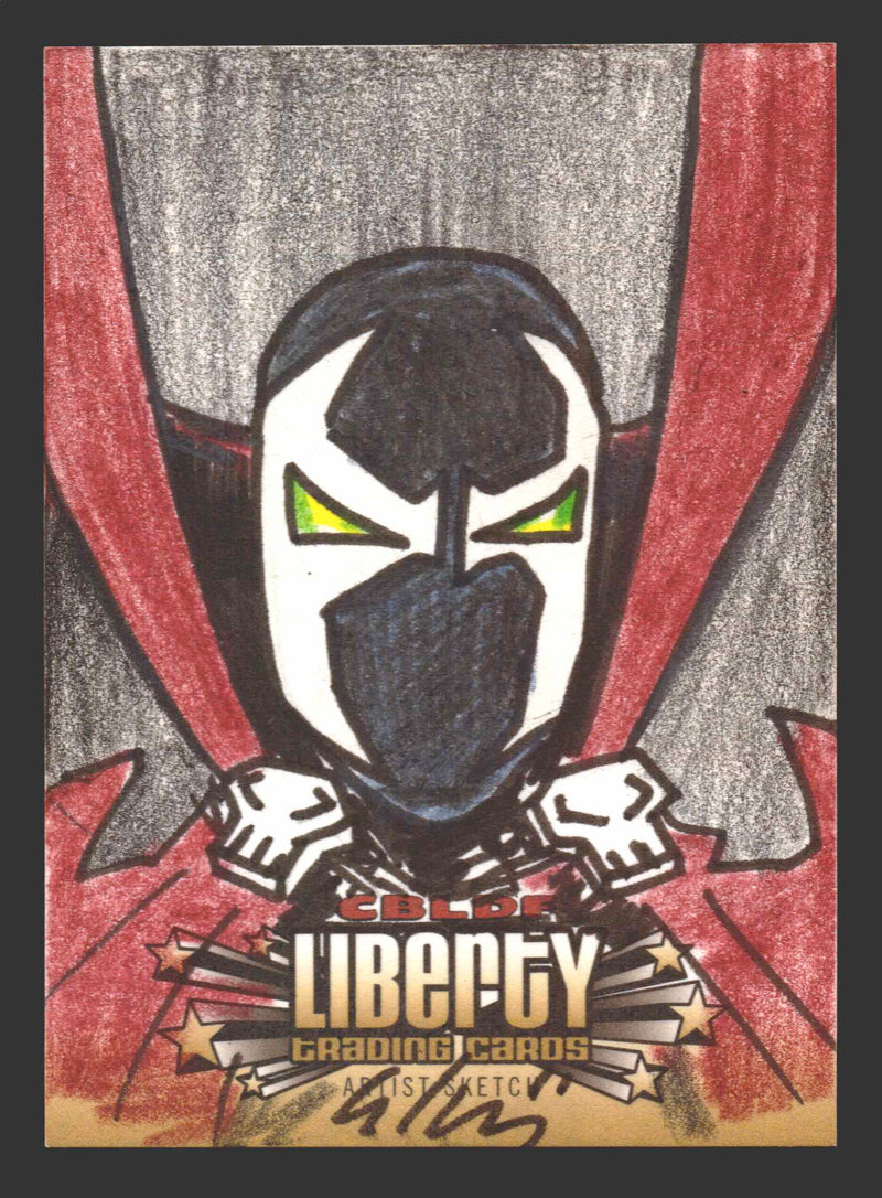 2011 CBLDF Comic Book Legal Defense Fund Liberty Artist Sketch Trading Card   - TvMovieCards.com