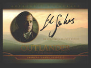 Outlander Season 5 Ed Speelers as Stephen Bonnet ES Autograph Card - TvMovieCards.com