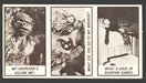 1963 Monster Laffs Midgees Trading Card Panel of 3 Cards #38 #89 #99 - TvMovieCards.com