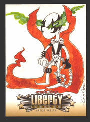 2011 Cryptozoic CBLDF Liberty Artist Sketch Trading Card by Cory Jones   - TvMovieCards.com