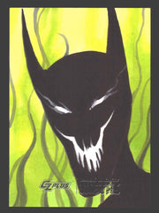 2024 CZX Dark Nights Metal Artist Sketch Trading Card by Rhiannon Owens - TvMovieCards.com