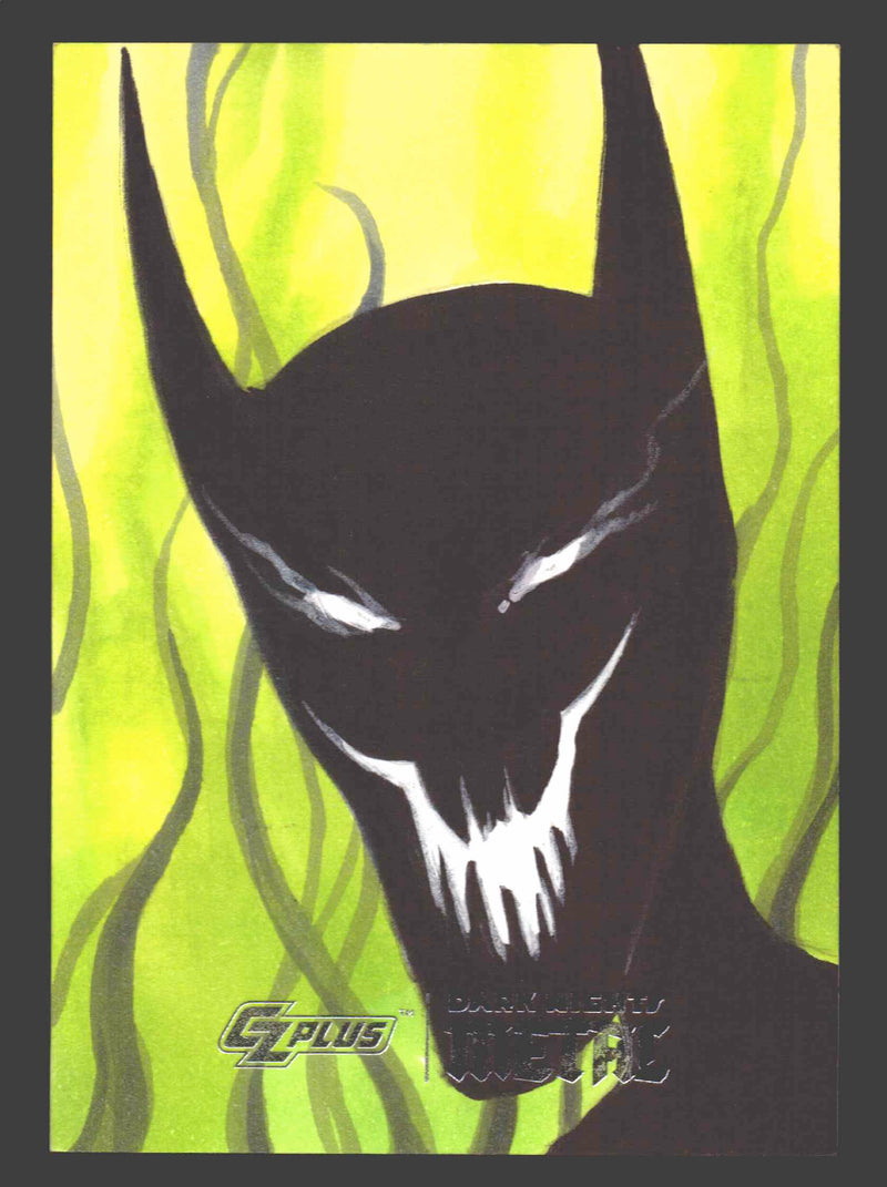 2024 CZX Dark Nights Metal Artist Sketch Trading Card by Rhiannon Owens - TvMovieCards.com
