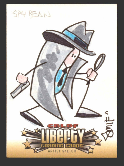 2011 CBLDF Comic Book Legal Defense Fund Liberty Artist Sketch Trading Card - TvMovieCards.com
