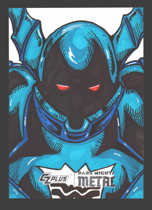 2024 CZX Dark Nights Metal Artist Sketch Trading Card by Bobby Blakey - TvMovieCards.com