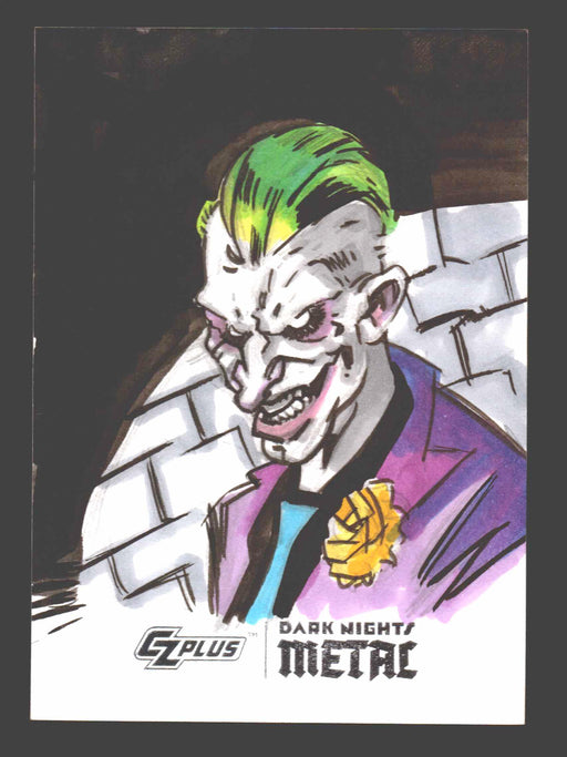 2024 CZX Dark Nights Metal Artist Sketch Trading Card by Matt Stewart - TvMovieCards.com