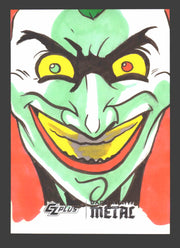 2024 CZX Dark Nights Metal Artist Sketch Trading Card by Richard Molinelli - TvMovieCards.com