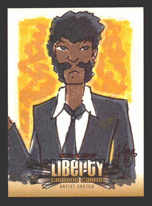 2011 Cryptozoic CBLDF Liberty Artist Sketch Card by Christian James Thomas   - TvMovieCards.com