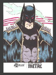 2024 CZX Dark Nights Metal Artist Sketch Trading Card by Rusty Gilligan - TvMovieCards.com