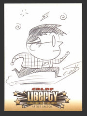2011 Cryptozoic CBLDF Liberty Artist Sketch Card by Scott McCloud - TvMovieCards.com