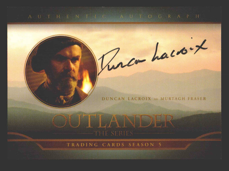 Outlander Season 5 Duncan Lacroix as Murtagh Fraser DL Autograph Card - TvMovieCards.com