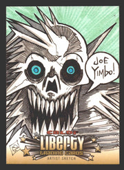 2011 CBLDF Comic Book Legal Defense Fund Liberty Artist Sketch Trading Card   - TvMovieCards.com
