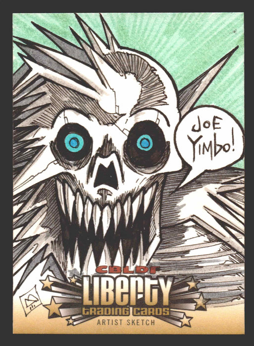 2011 CBLDF Comic Book Legal Defense Fund Liberty Artist Sketch Trading Card   - TvMovieCards.com