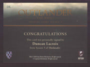Outlander Season 5 Duncan Lacroix as Murtagh Fraser DL Autograph Card - TvMovieCards.com