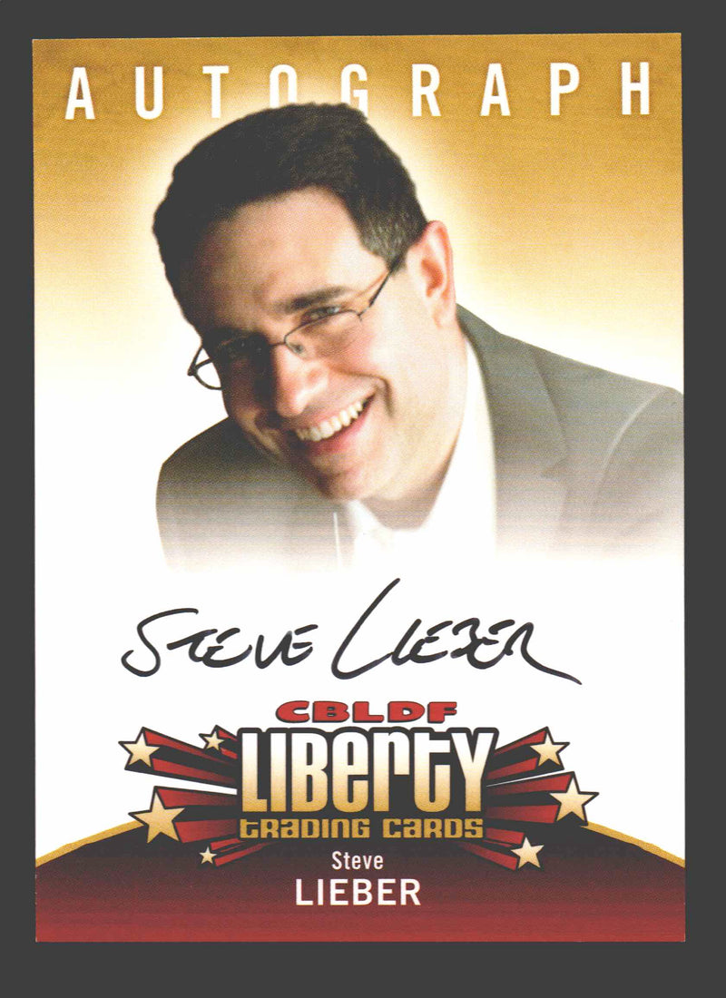 2011 Cryptozoic CBLDF Liberty Artist Steve Lieber Autograph Card - TvMovieCards.com
