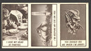 1963 Monster Laffs Midgees Trading Card Panel of 3 Cards #35 #73 #10 - TvMovieCards.com