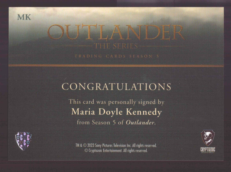 Outlander Season 5 Maria Doyle Kennedy as Jacosta Camero MK Autograph Card - TvMovieCards.com