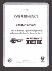 2024 CZX Dark Nights Metal Printing Plate Autograph Card Scott Synder DNM5-SS - TvMovieCards.com