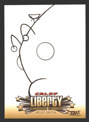 2011 CBLDF Comic Book Legal Defense Fund Liberty Artist Sketch Trading Card   - TvMovieCards.com