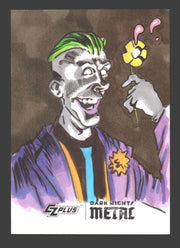 2024 CZX Dark Nights Metal Artist Sketch Trading Card by Matt Stewart - TvMovieCards.com