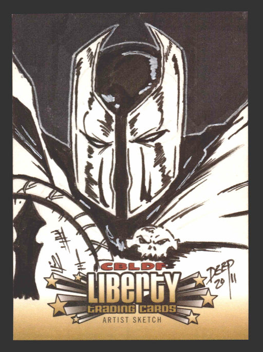 2011 Cryptozoic CBLDF Liberty Artist Sketch Trading Card by George Deep - TvMovieCards.com