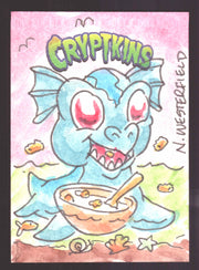 2018 Crypt kins Sketch Trading Card by Niall Westerfield Convention Exclusive - TvMovieCards.com