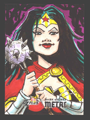 2024 CZX Dark Nights Metal Artist Sketch Trading Card by Lee Horton - TvMovieCards.com
