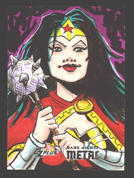 2024 CZX Dark Nights Metal Artist Sketch Trading Card by Lee Horton - TvMovieCards.com