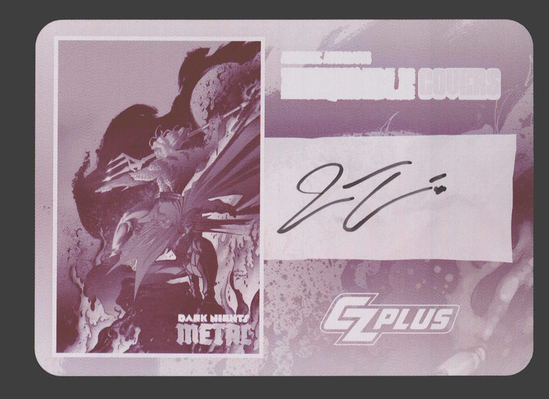 2024 CZX Dark Nights Metal Printing Plate Autograph Card James Tynion IV TF-JTIV - TvMovieCards.com