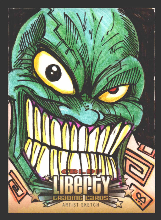 2011 CBLDF Comic Book Legal Defense Fund Liberty Artist Sketch Trading Card   - TvMovieCards.com