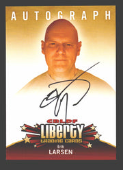 2011 Cryptozoic CBLDF Liberty Artist Erik Larsen Autograph Card - TvMovieCards.com
