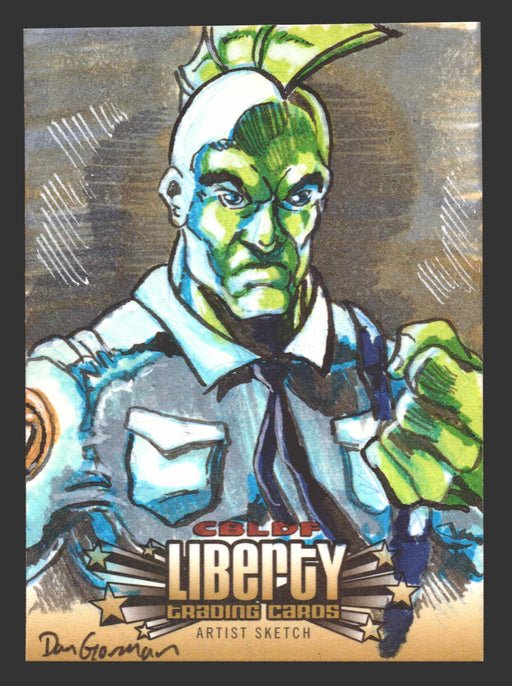2011 Cryptozoic CBLDF Liberty Artist Sketch Trading Card by Dan Gorman - TvMovieCards.com