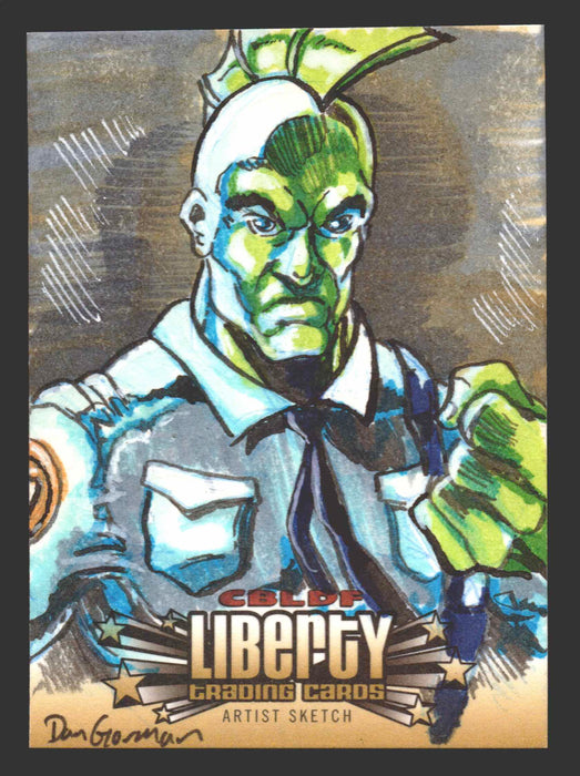 2011 Cryptozoic CBLDF Liberty Artist Sketch Trading Card by Dan Gorman - TvMovieCards.com